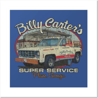 Billy Carter's Super Service 1972 Posters and Art
